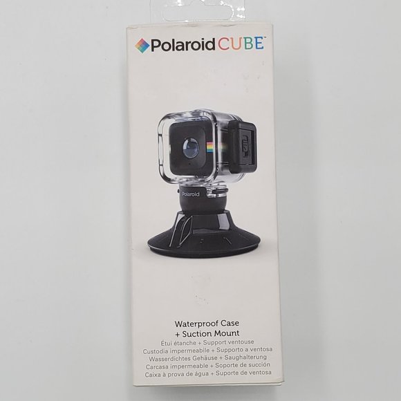 Polaroid CUBE Waterproof Case & Suction Mount - NIB - Picture 10 of 13